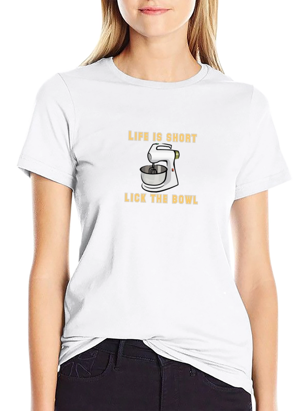 Life Is Short Lick The Bowl T-Shirt