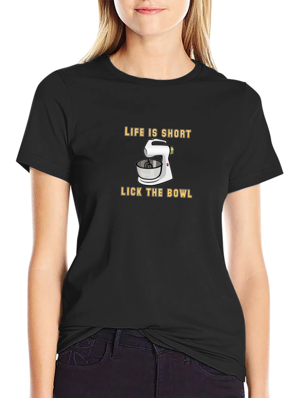 Life Is Short Lick The Bowl T-Shirt