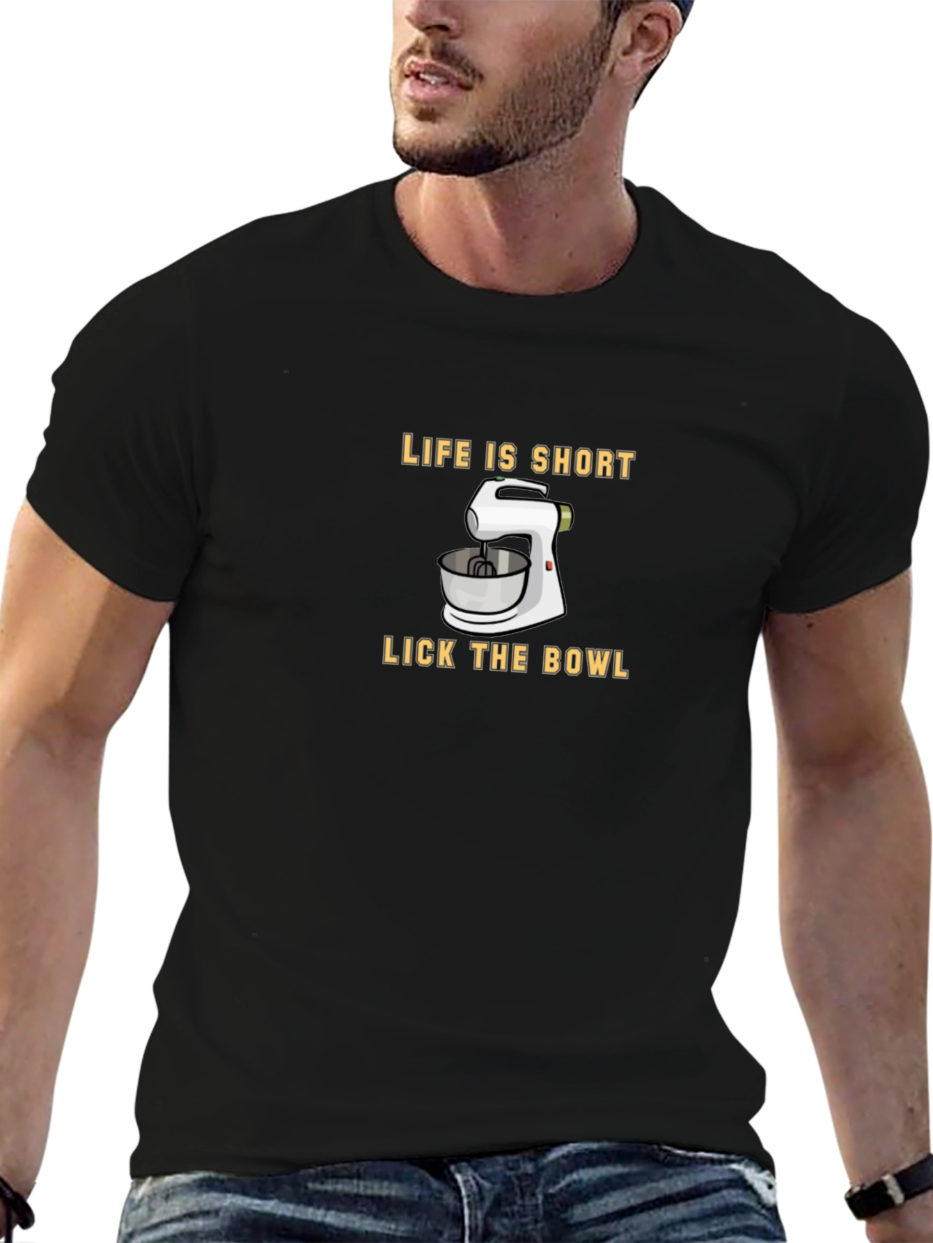 Life Is Short Lick The Bowl T-Shirt