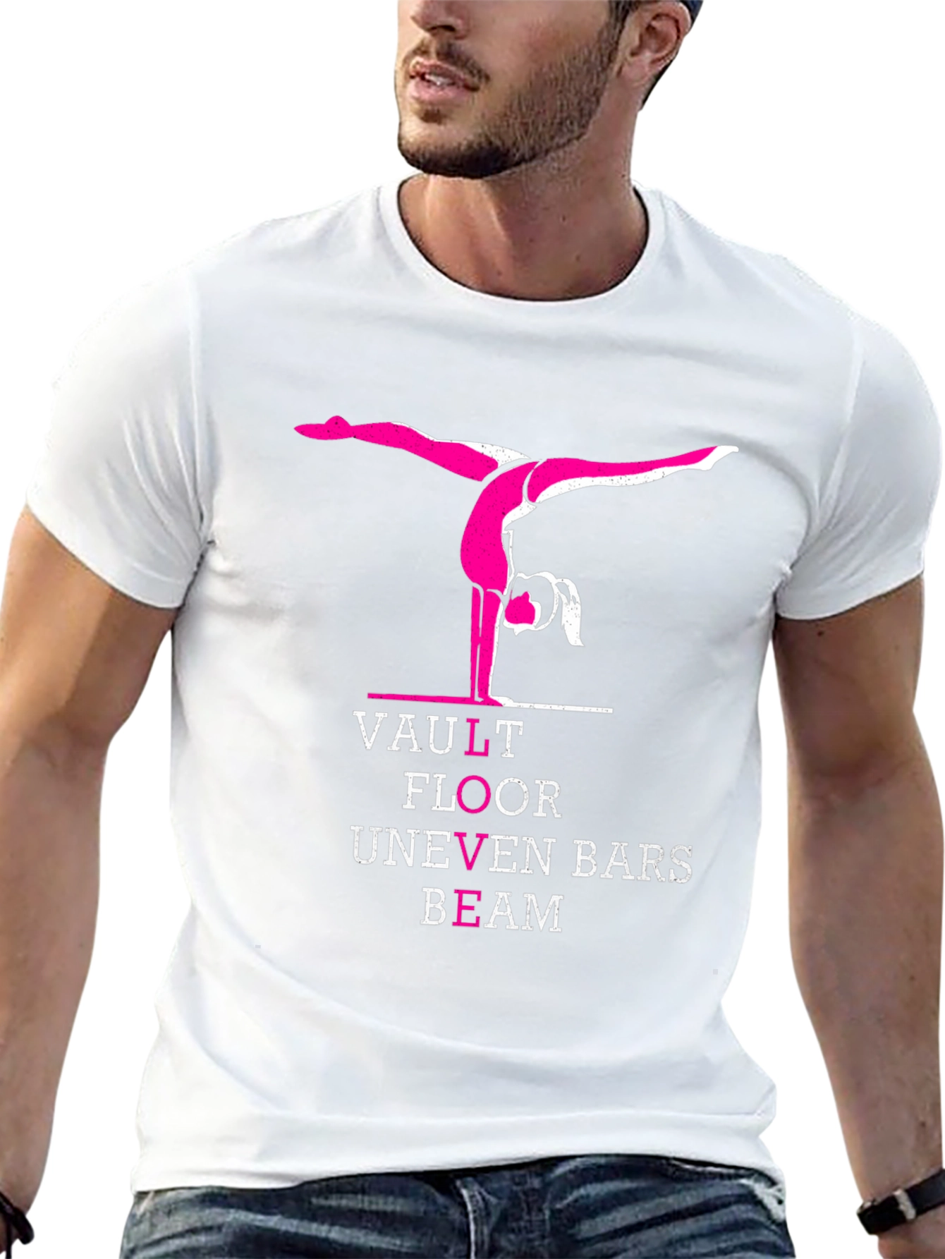 Gymnastics T-Shirt Vault Floor Beam