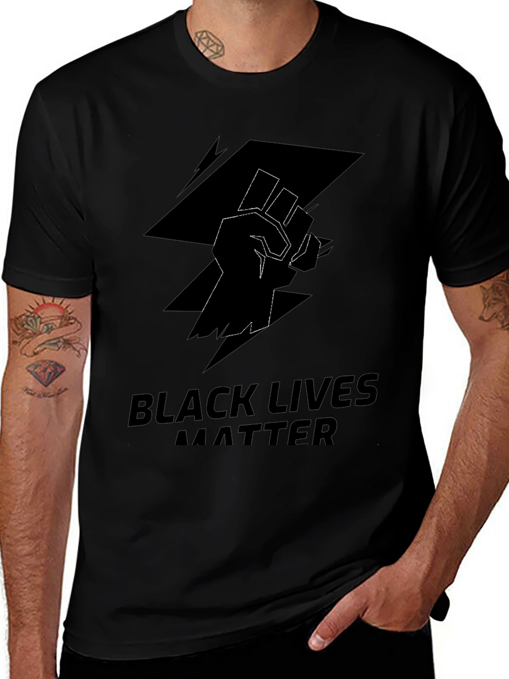 Black Lives Matter Fist T-Shirt