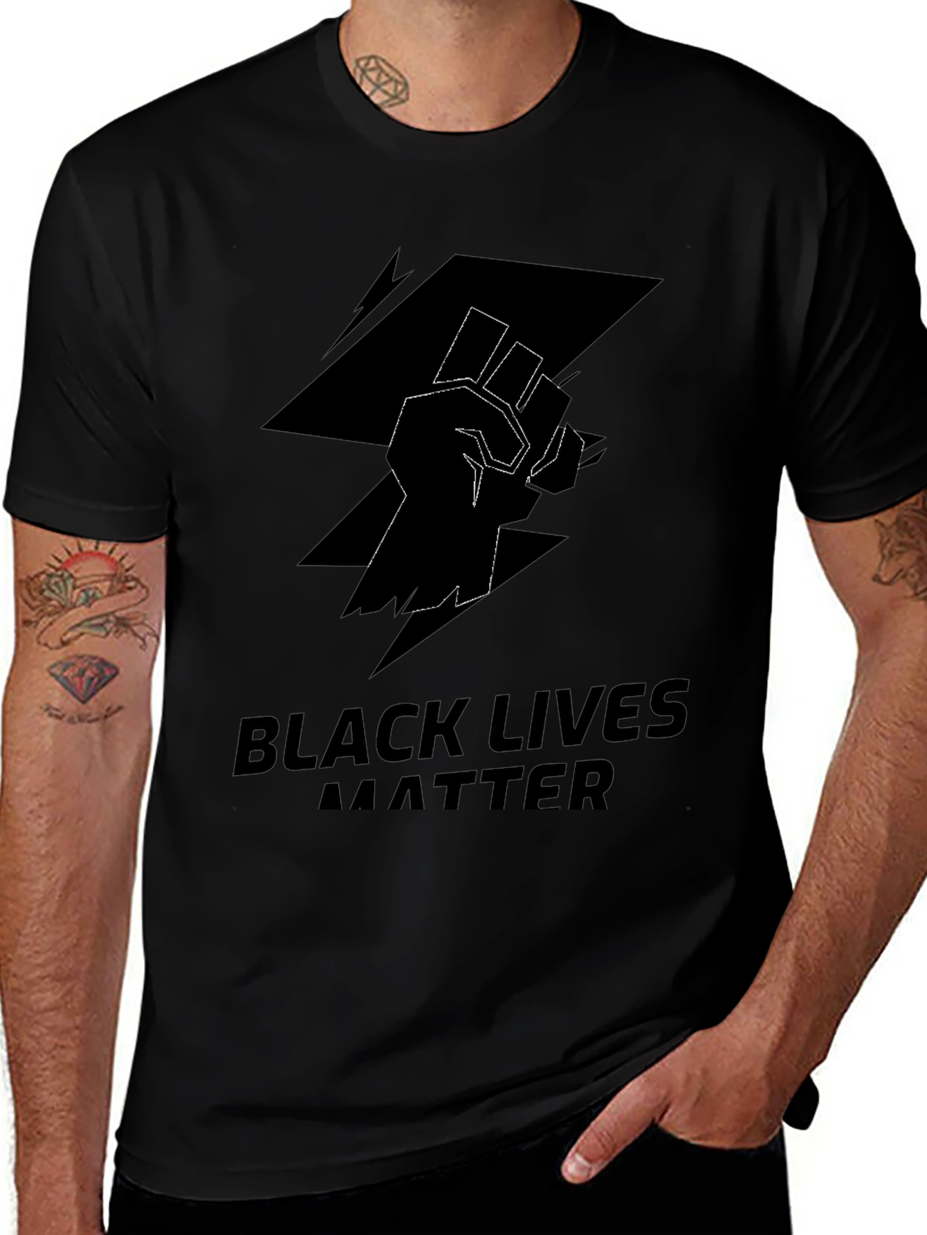 Black Lives Matter Fist T-Shirt