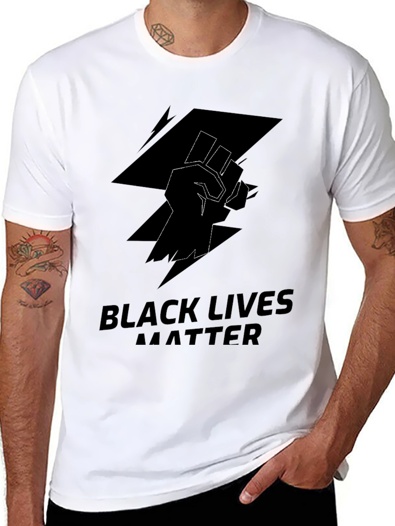 Black Lives Matter Fist T-Shirt