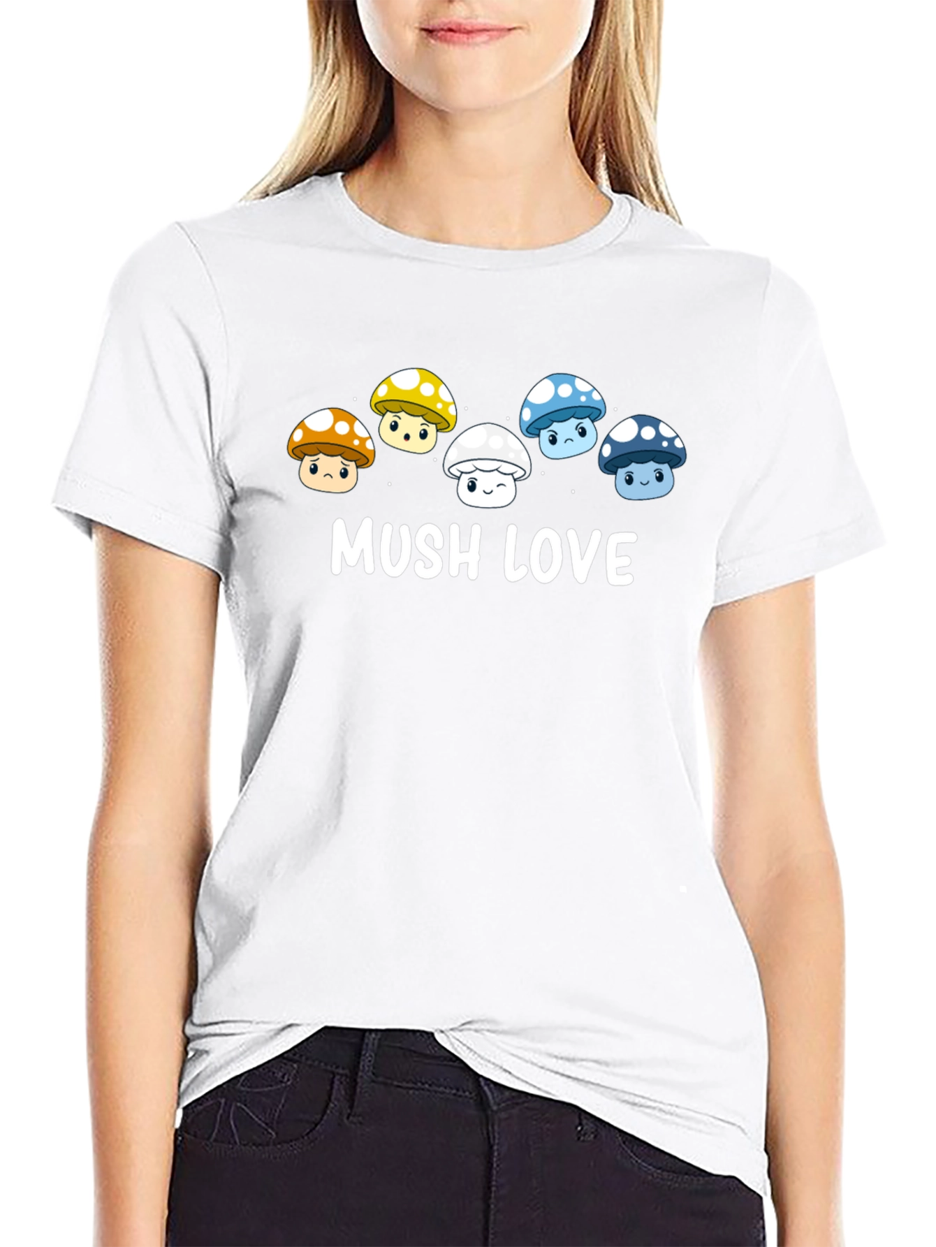 Mushroom Lover T-Shirt - MUSH LOVE Graphic Tee