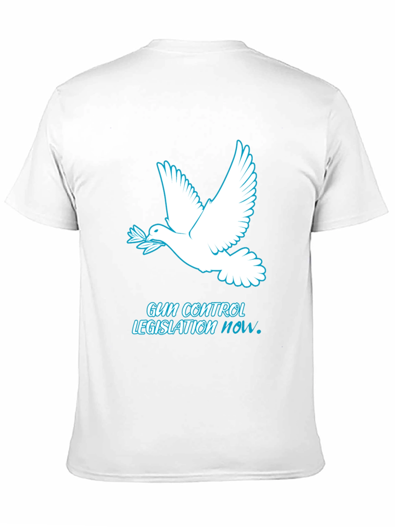 Peace Dove Gun Control T-Shirt - Legislation NOW