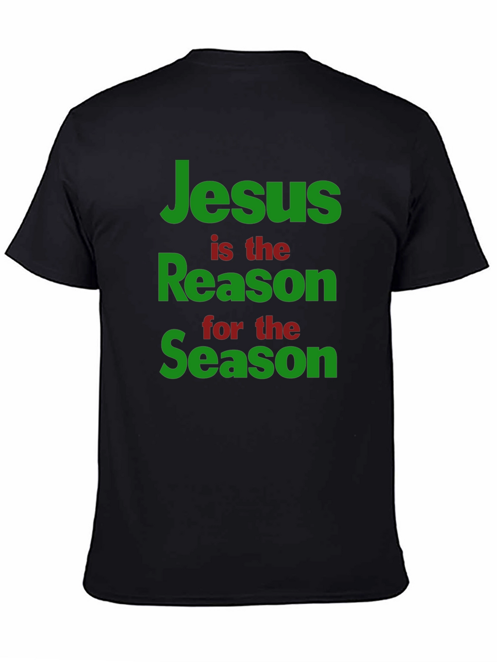 Jesus is the Reason T-Shirt - Black Holiday