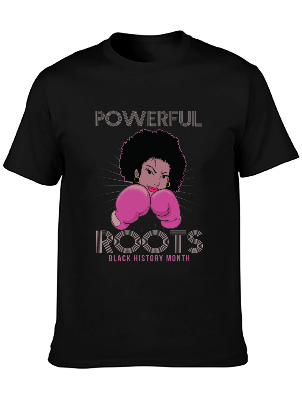 Powerful Roots Black History Month T-Shirt