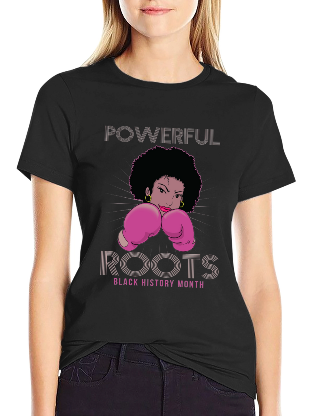 Powerful Roots Black History Month T-Shirt