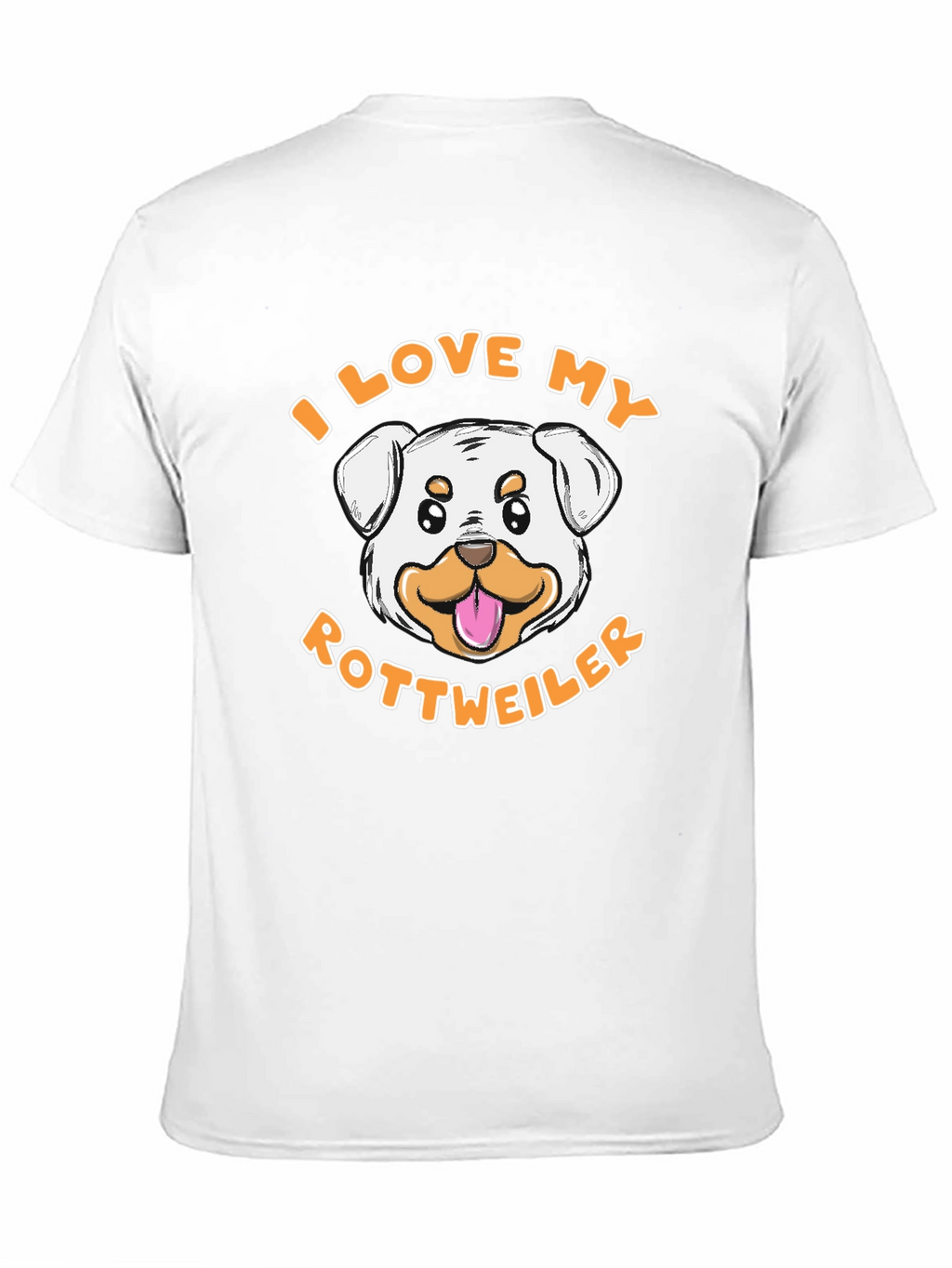 I Love My Rottweiler T-Shirt - Dog Lover Tee