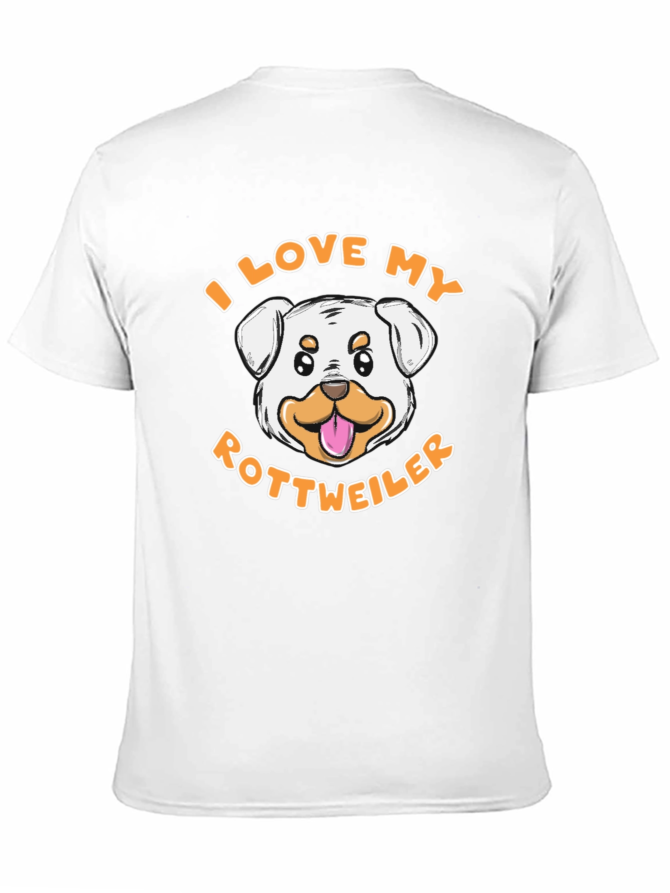 I Love My Rottweiler T-Shirt - Dog Lover Tee