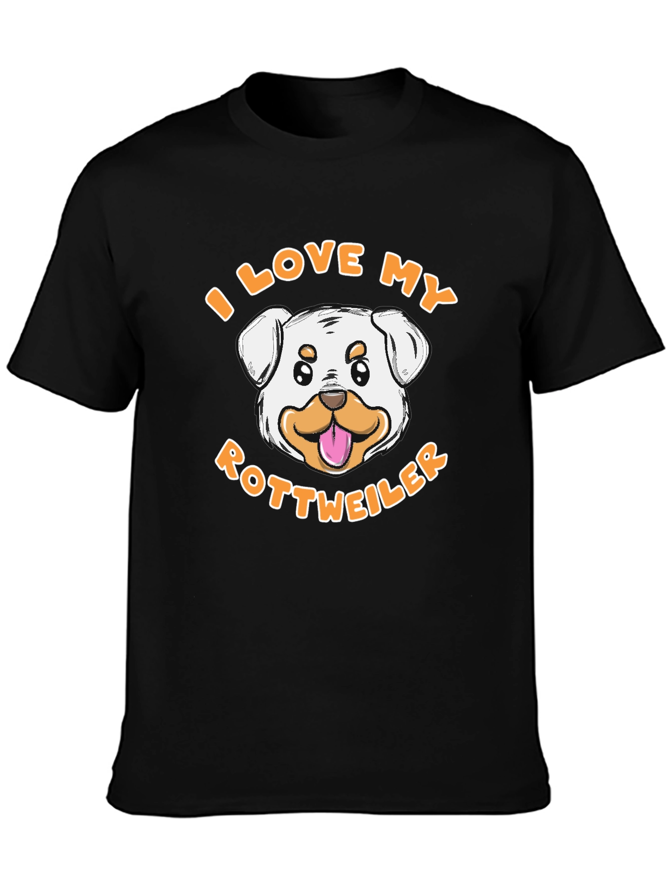 I Love My Rottweiler T-Shirt - Dog Lover Tee