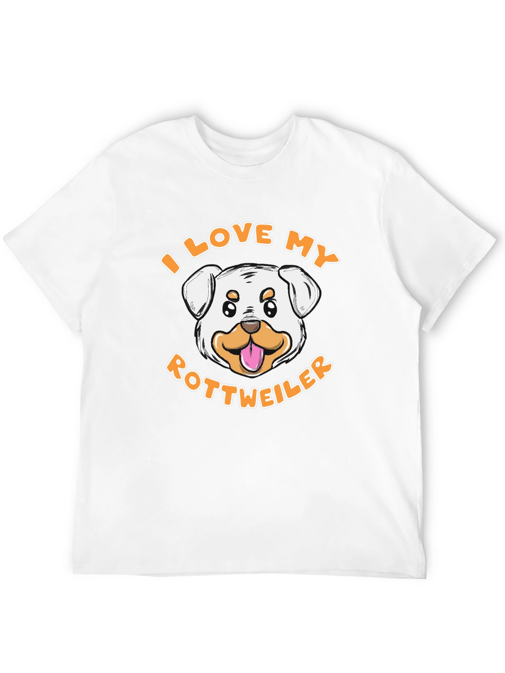 I Love My Rottweiler T-Shirt - Dog Lover Tee