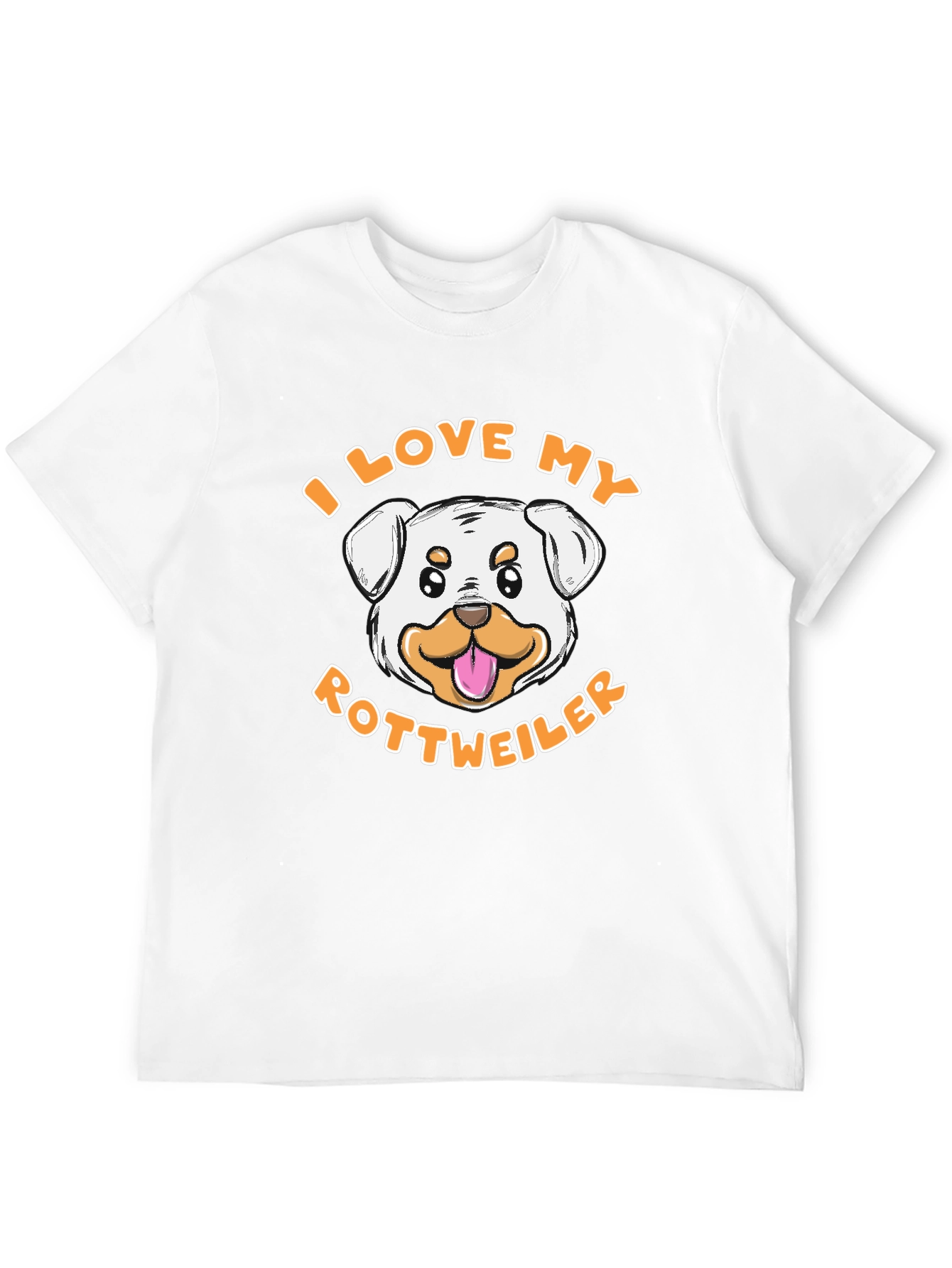 I Love My Rottweiler T-Shirt - Dog Lover Tee