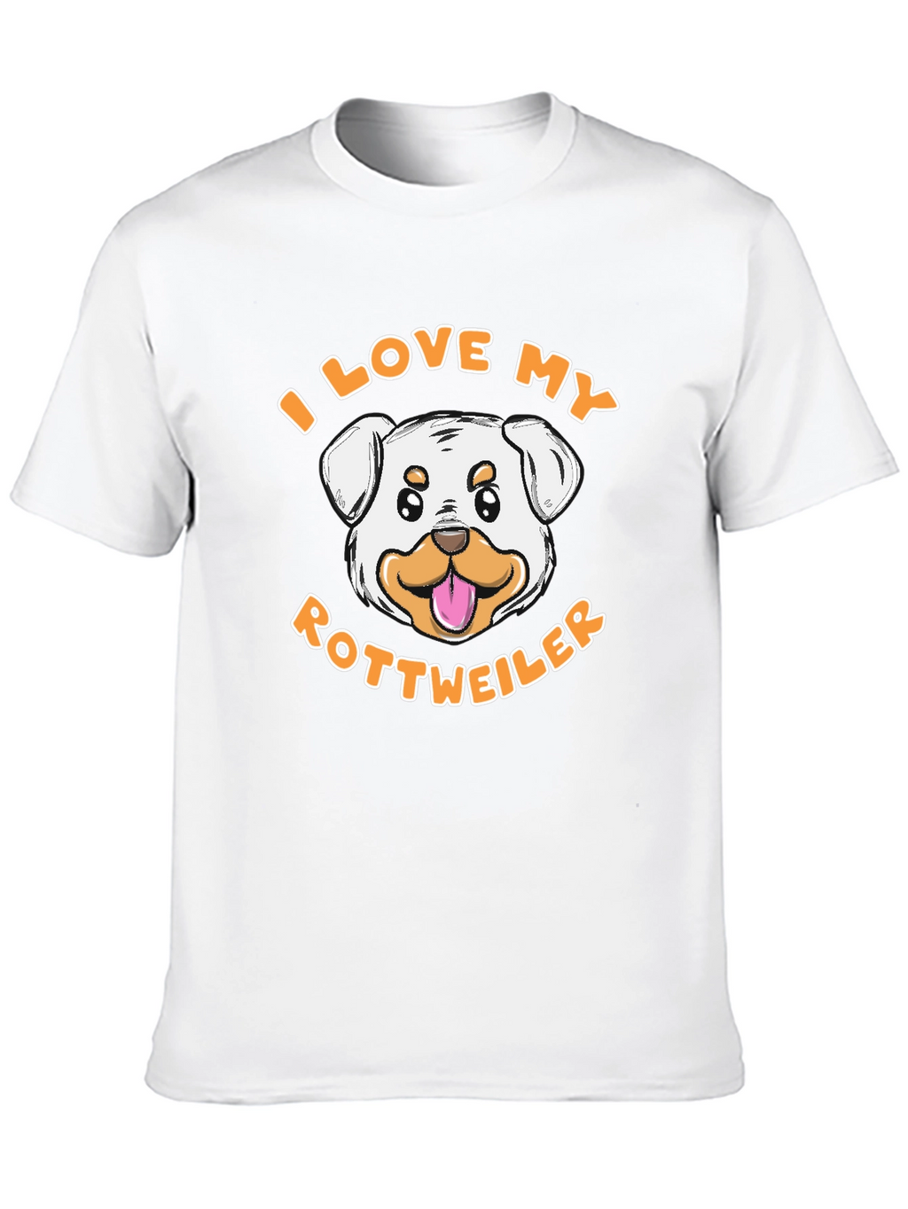 I Love My Rottweiler T-Shirt - Dog Lover Tee