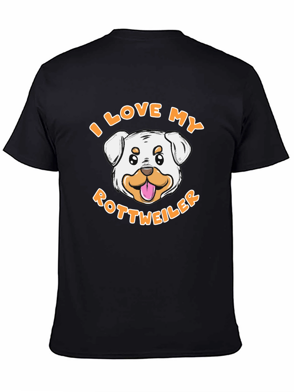 I Love My Rottweiler T-Shirt - Dog Lover Tee