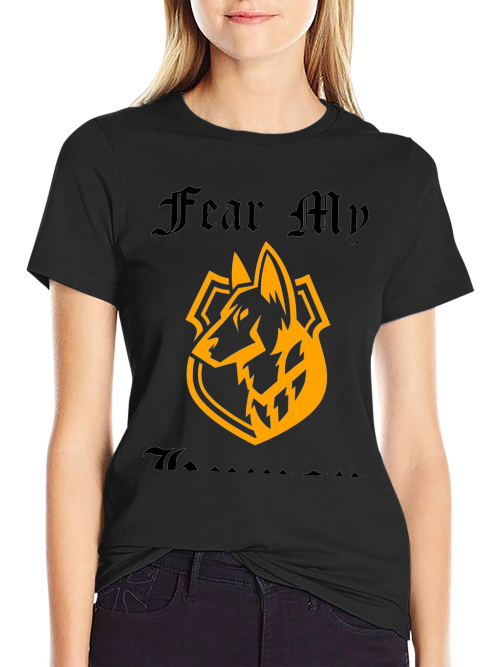 Fear My Warrior Graphic T-Shirt