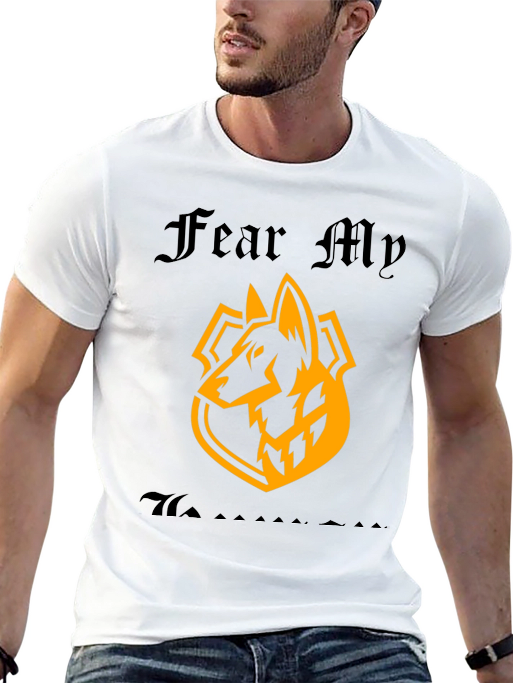 Fear My Warrior Graphic T-Shirt