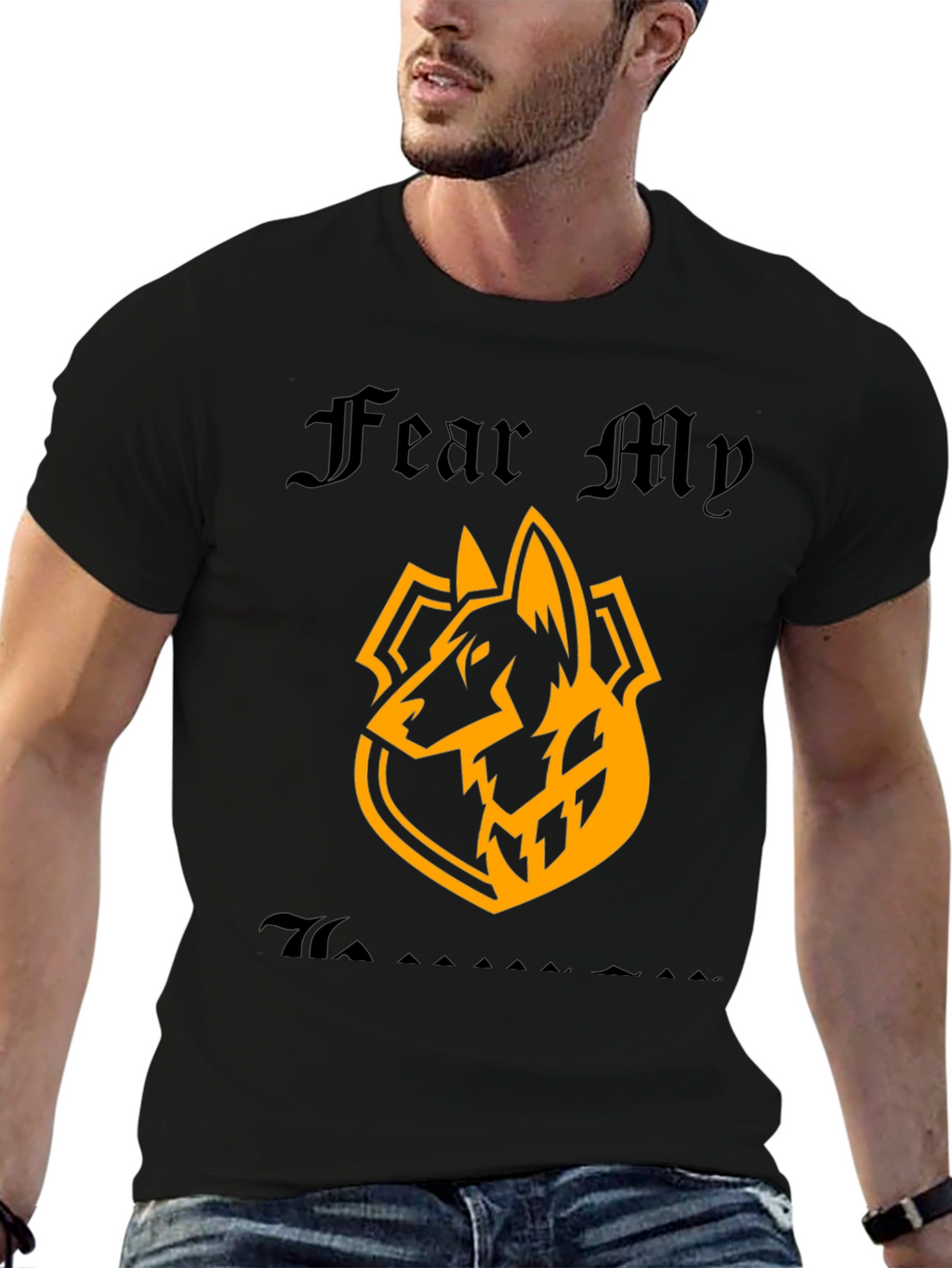 Fear My Warrior Graphic T-Shirt