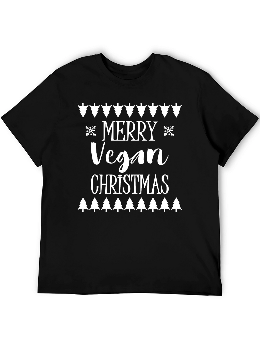 Merry Vegan Christmas Graphic Tee