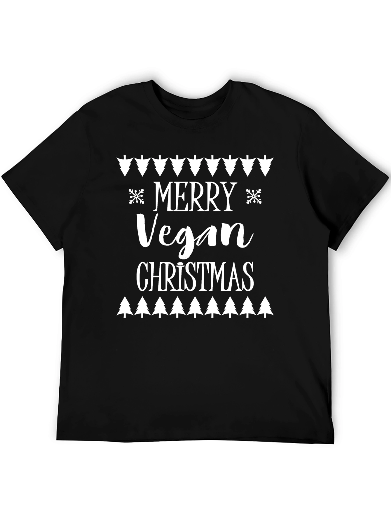 Merry Vegan Christmas Graphic Tee