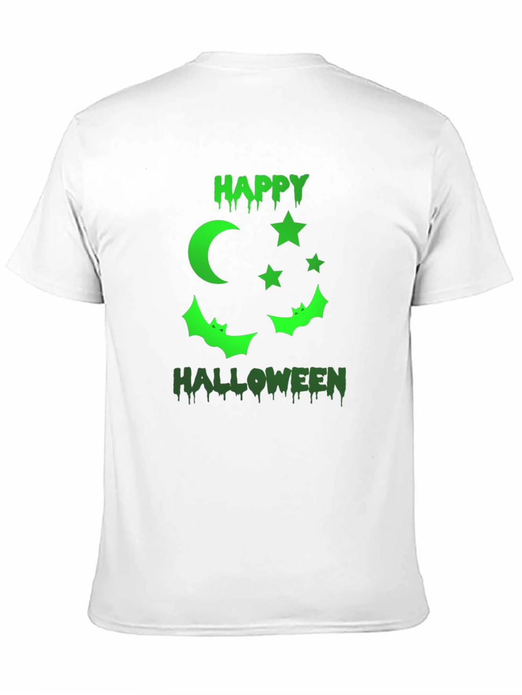 Happy Halloween Graphic T-Shirt - Black