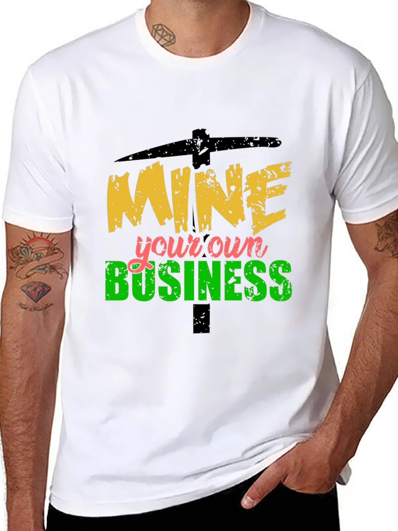 Mine Your Own Business Graphic Tee
