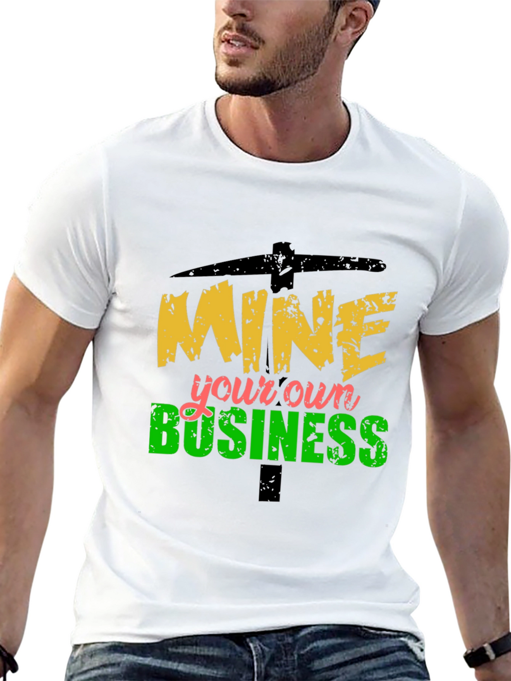Mine Your Own Business Graphic Tee