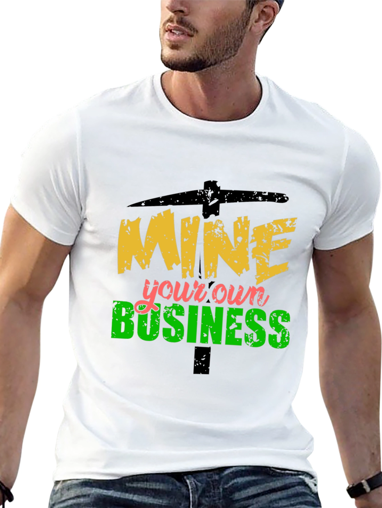 Mine Your Own Business Graphic Tee