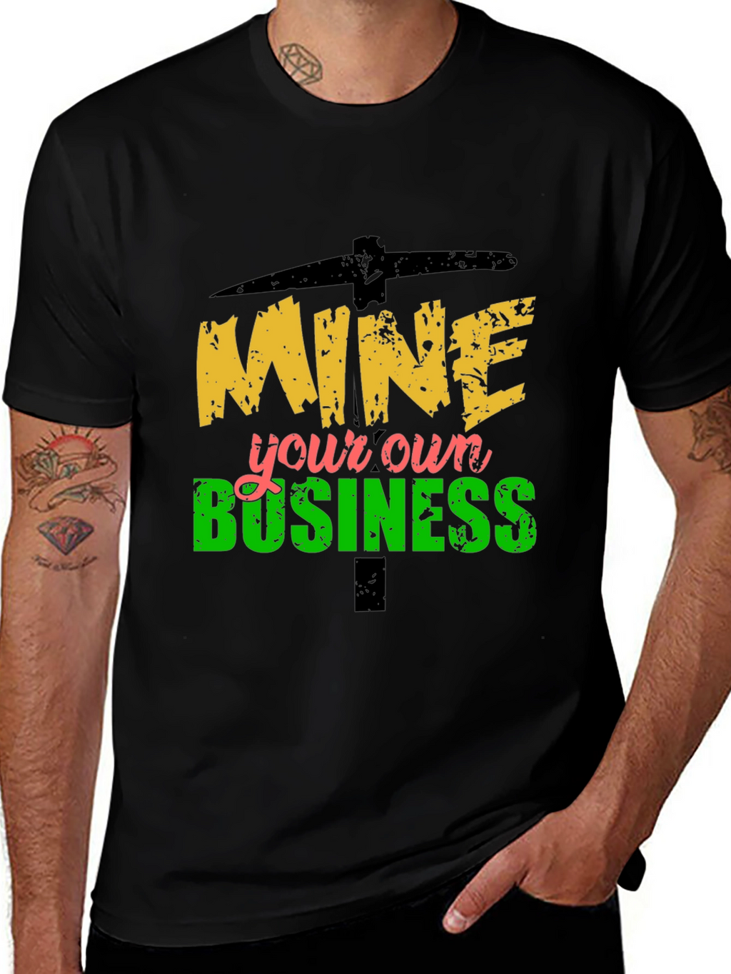 Mine Your Own Business Graphic Tee
