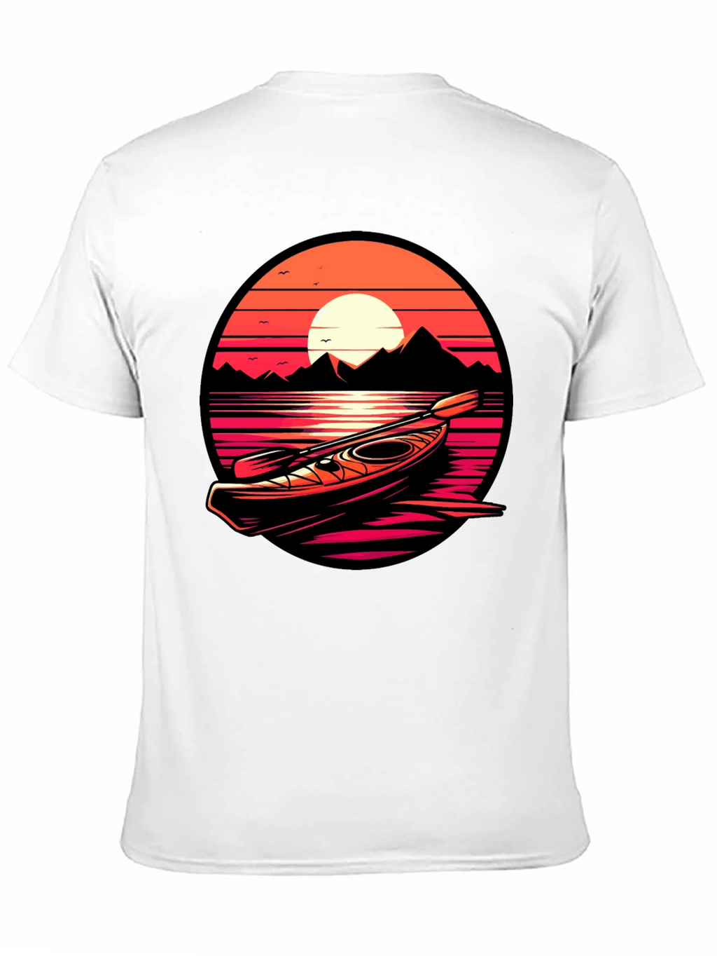 Kayak Sunset Graphic Tee - Adventure Ready!