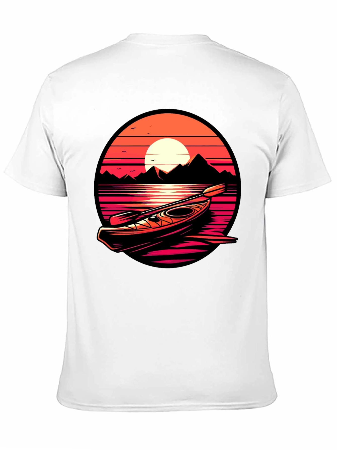 Kayak Sunset Graphic Tee - Adventure Ready!