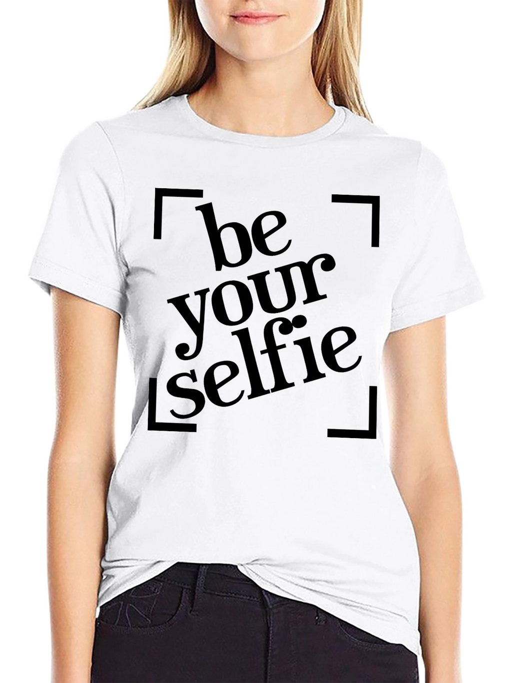 Be Your Selfie Black T-Shirt
