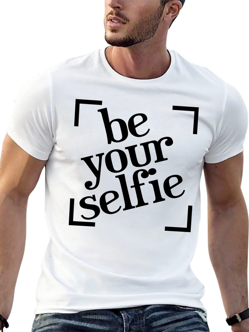 Be Your Selfie Black T-Shirt