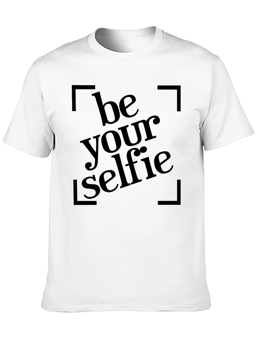 Be Your Selfie Black T-Shirt