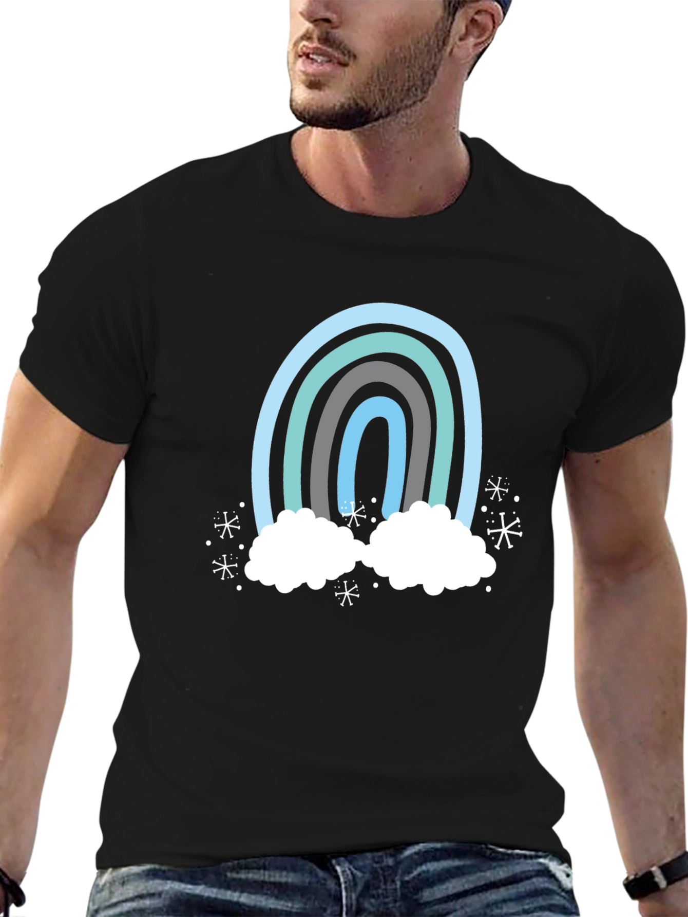Winter Rainbow Graphic Tee