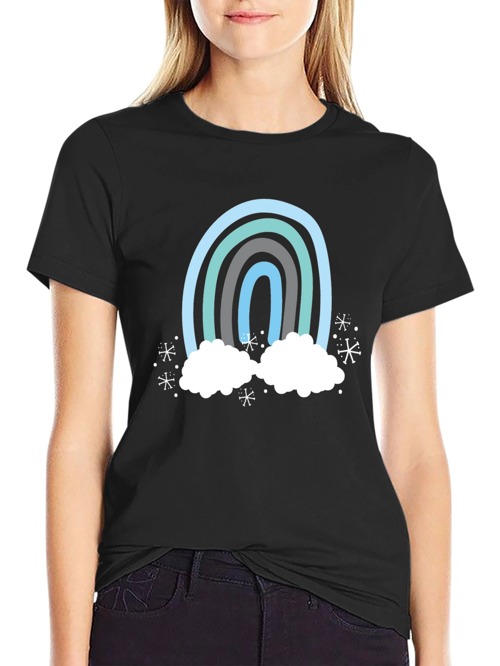 Winter Rainbow Graphic Tee