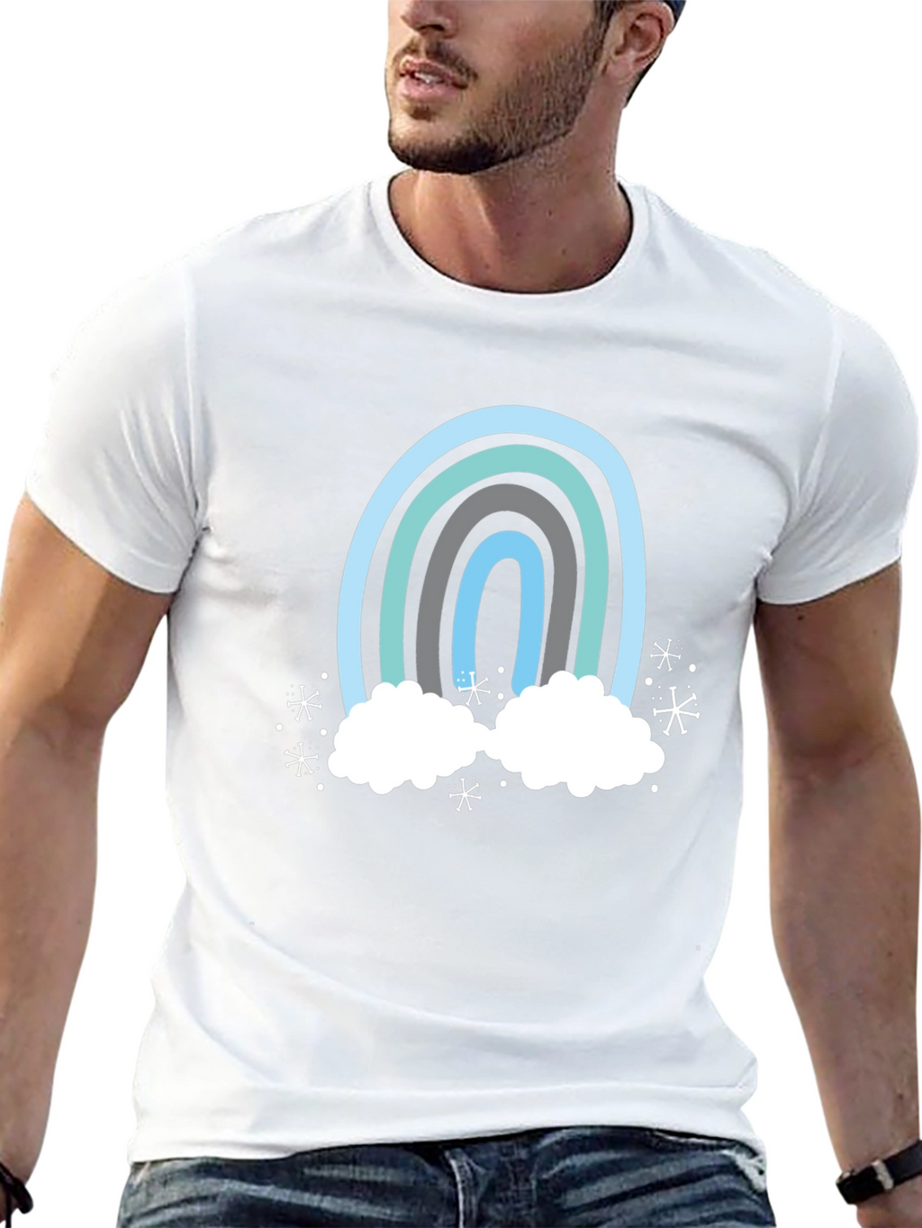 Winter Rainbow Graphic Tee