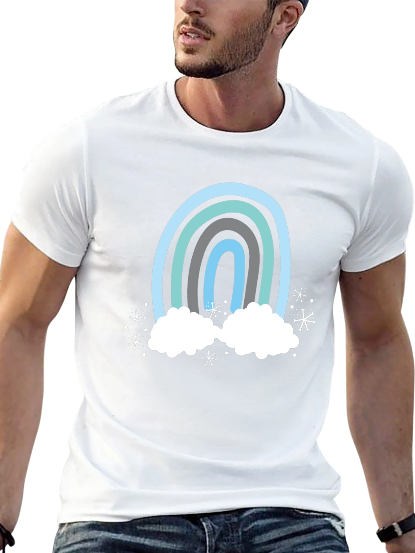 Winter Rainbow Graphic Tee