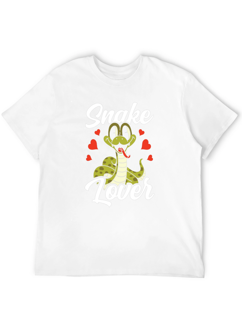 Snake Lover T-Shirt - Cute Cartoon Snake Design
