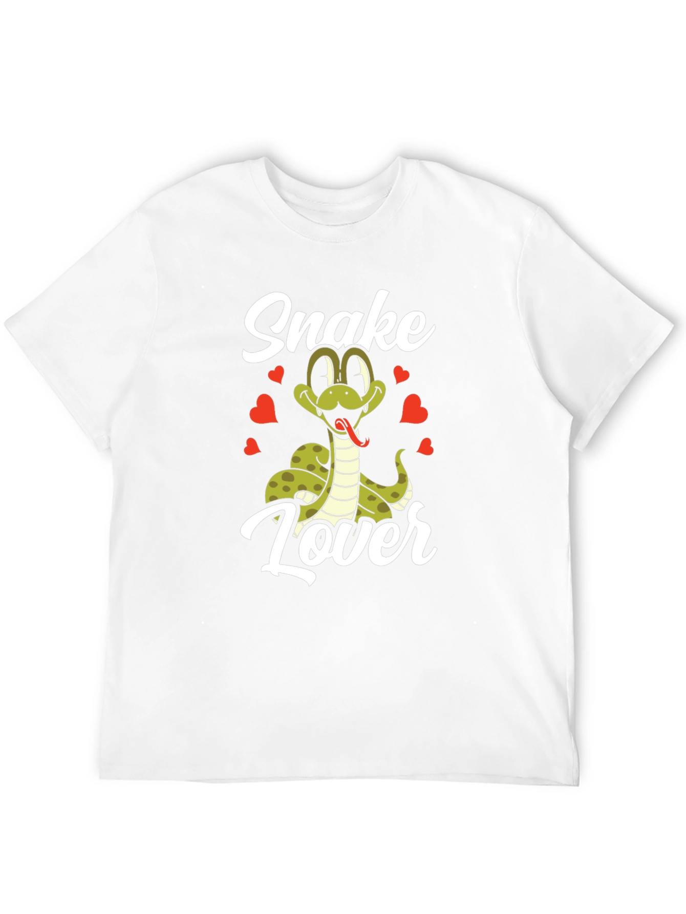 Snake Lover T-Shirt - Cute Cartoon Snake Design