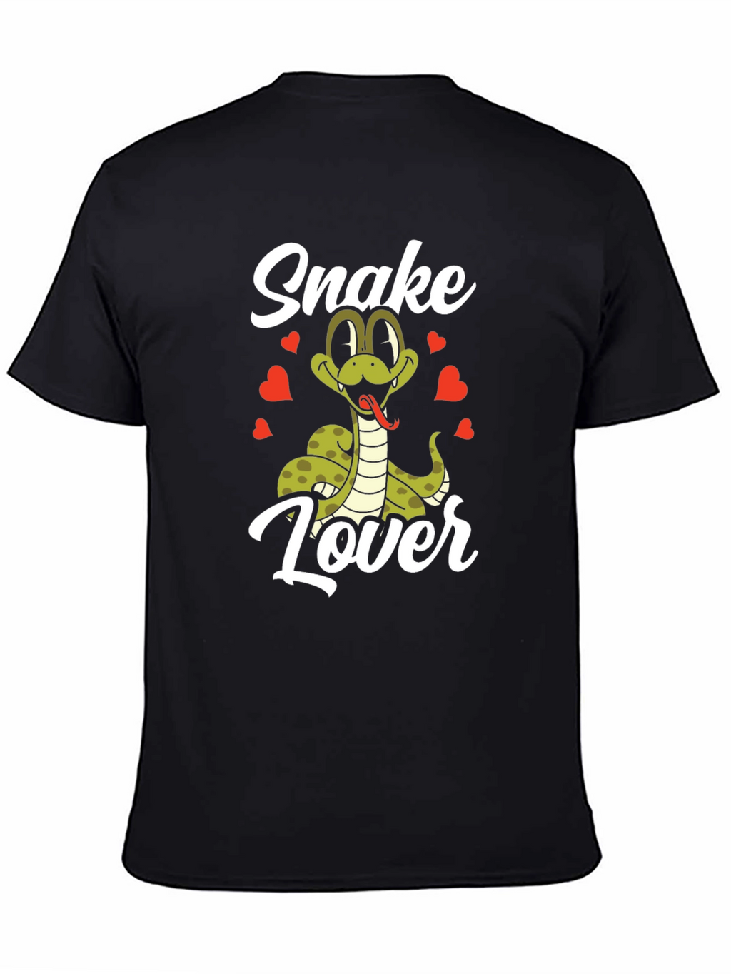 Snake Lover T-Shirt - Cute Cartoon Snake Design