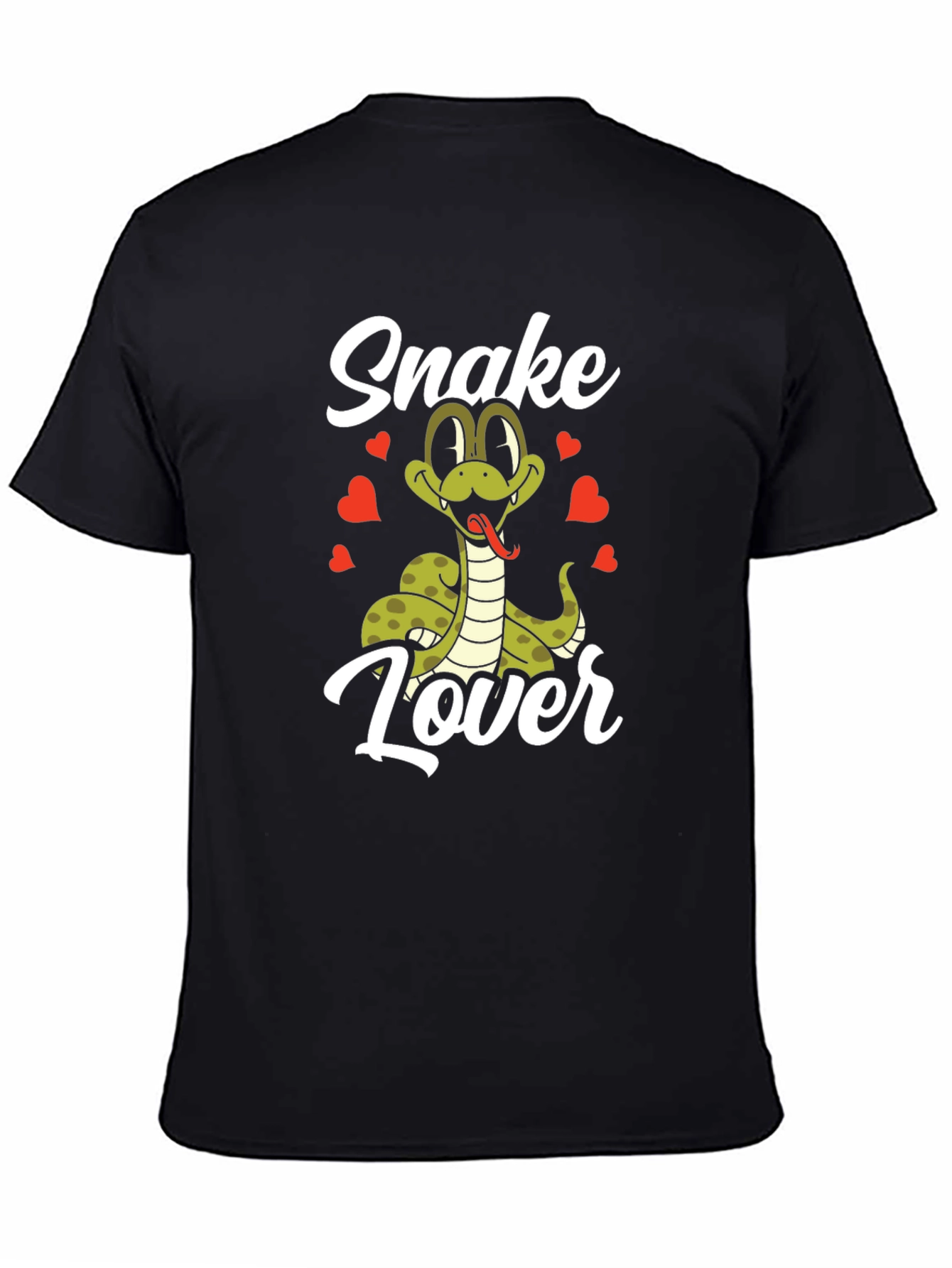 Snake Lover T-Shirt - Cute Cartoon Snake Design