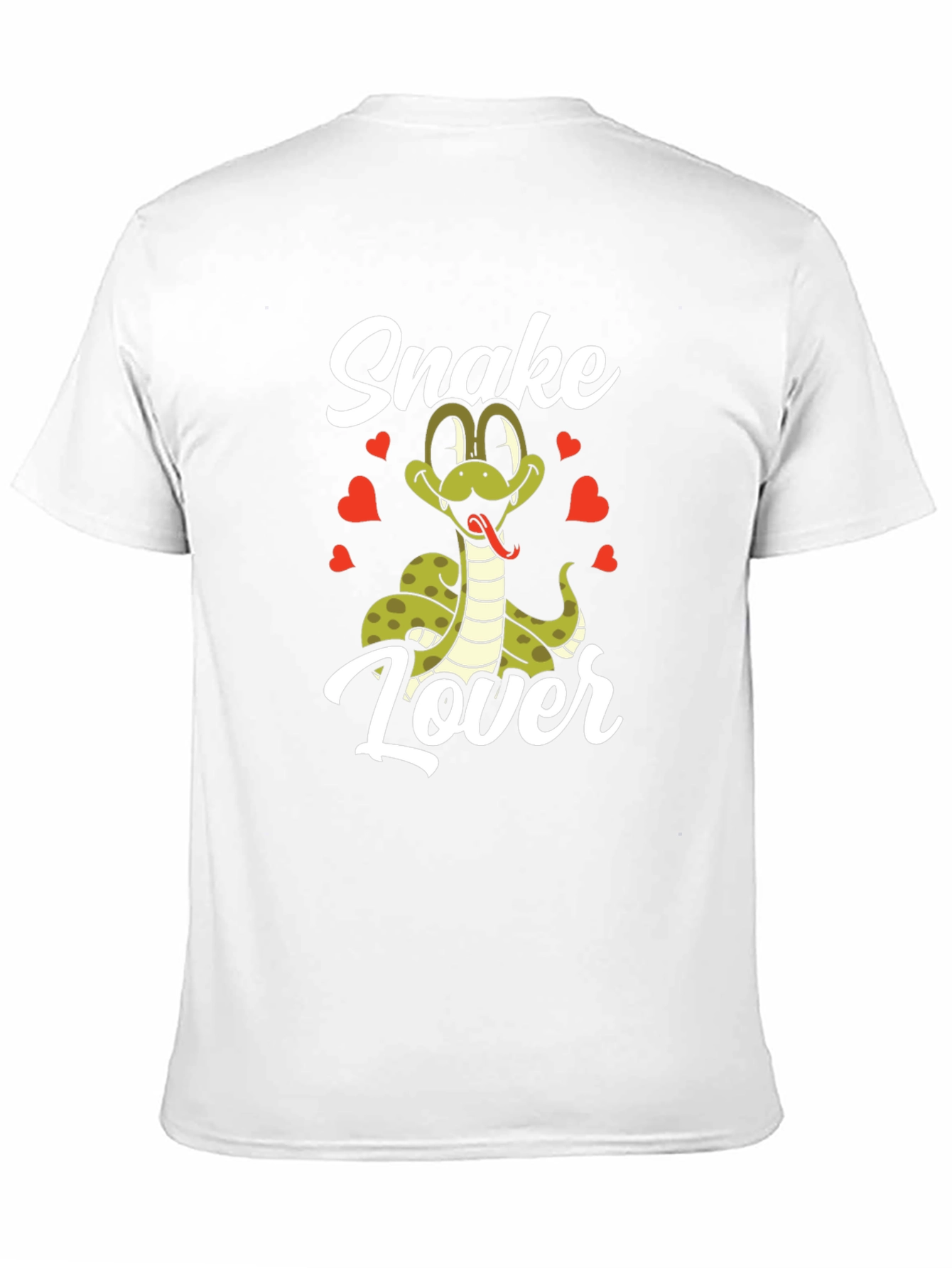 Snake Lover T-Shirt - Cute Cartoon Snake Design