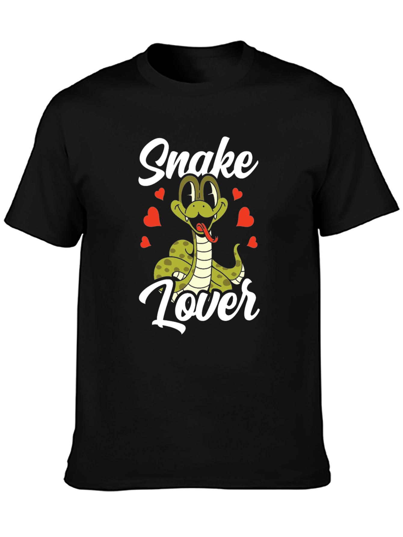 Snake Lover T-Shirt - Cute Cartoon Snake Design
