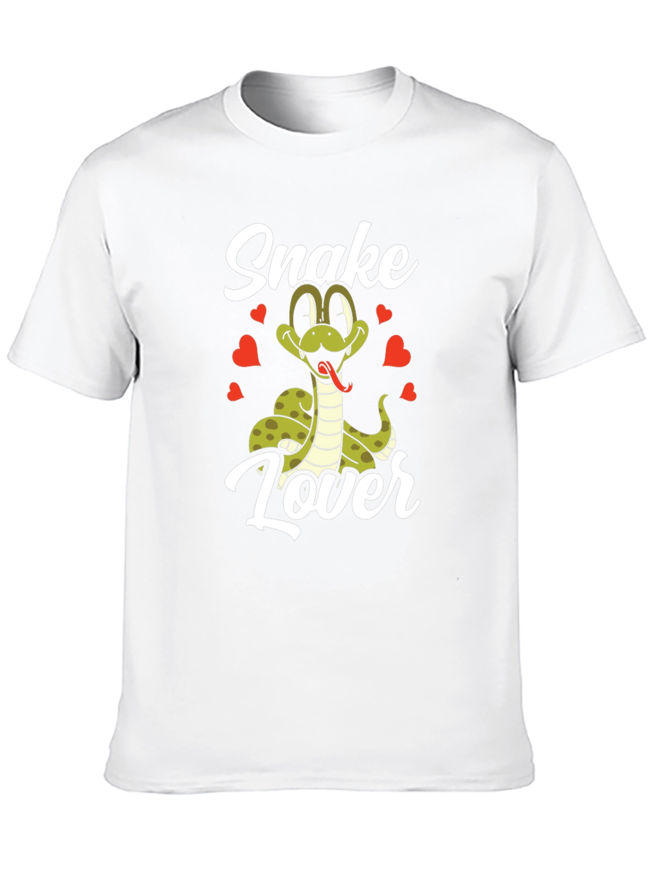 Snake Lover T-Shirt - Cute Cartoon Snake Design