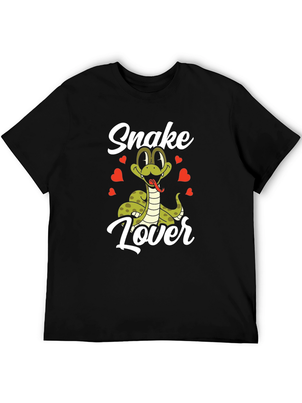 Snake Lover T-Shirt - Cute Cartoon Snake Design