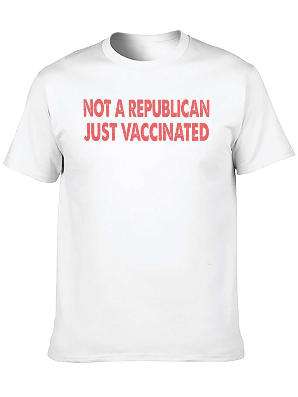 Vaccinated Graphic Tee -  Not a Republican
