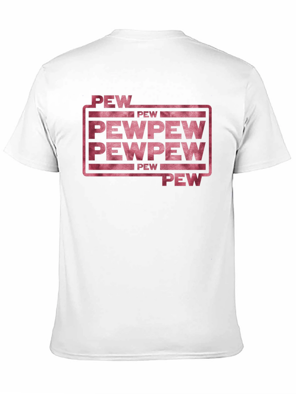 Pew Pew Funny Graphic T-Shirt