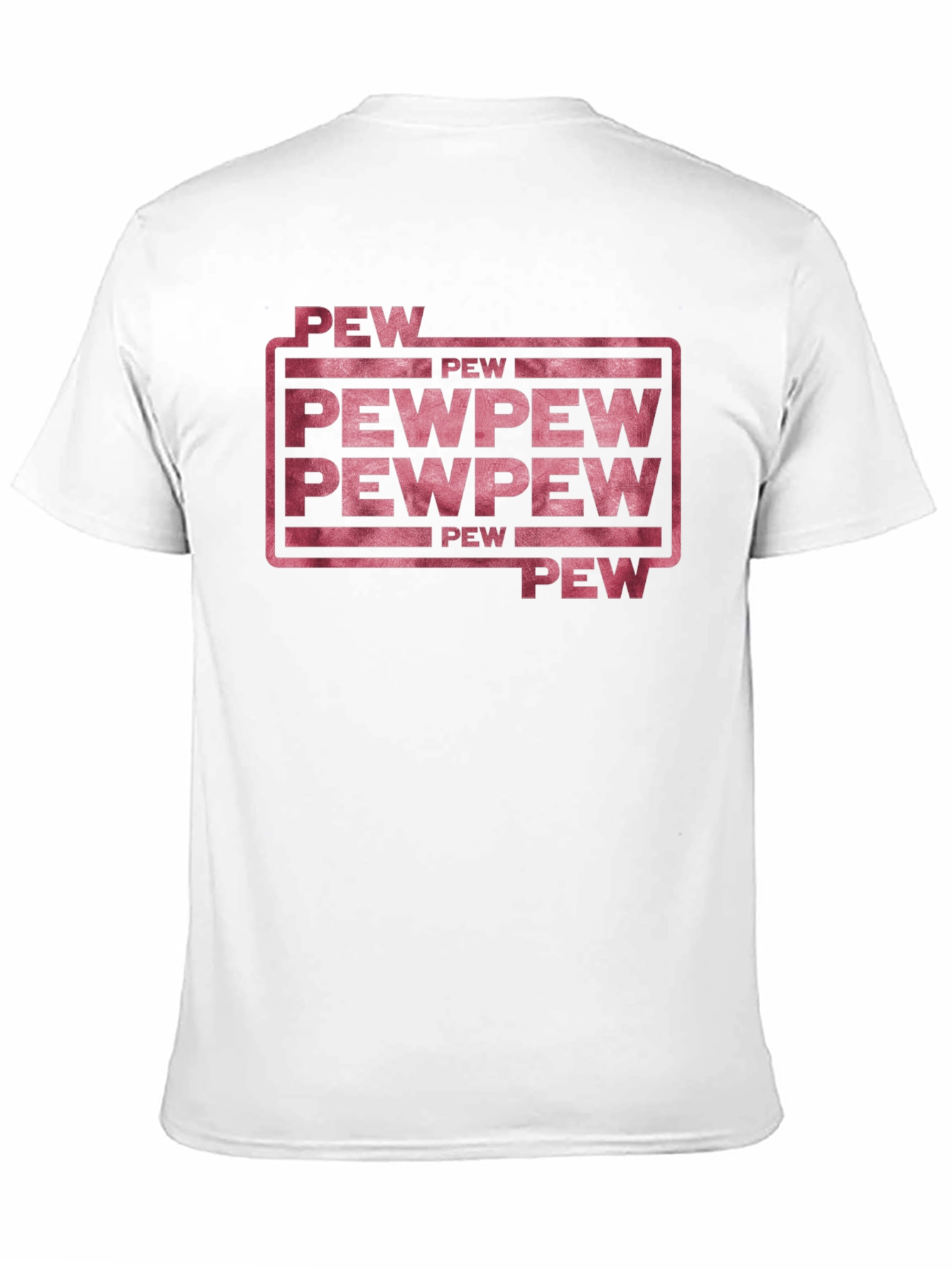 Pew Pew Funny Graphic T-Shirt