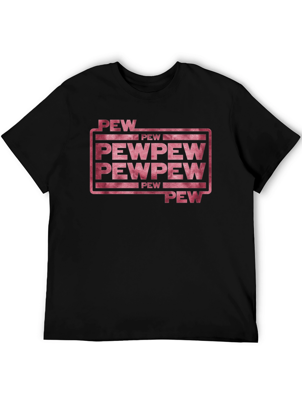Pew Pew Funny Graphic T-Shirt